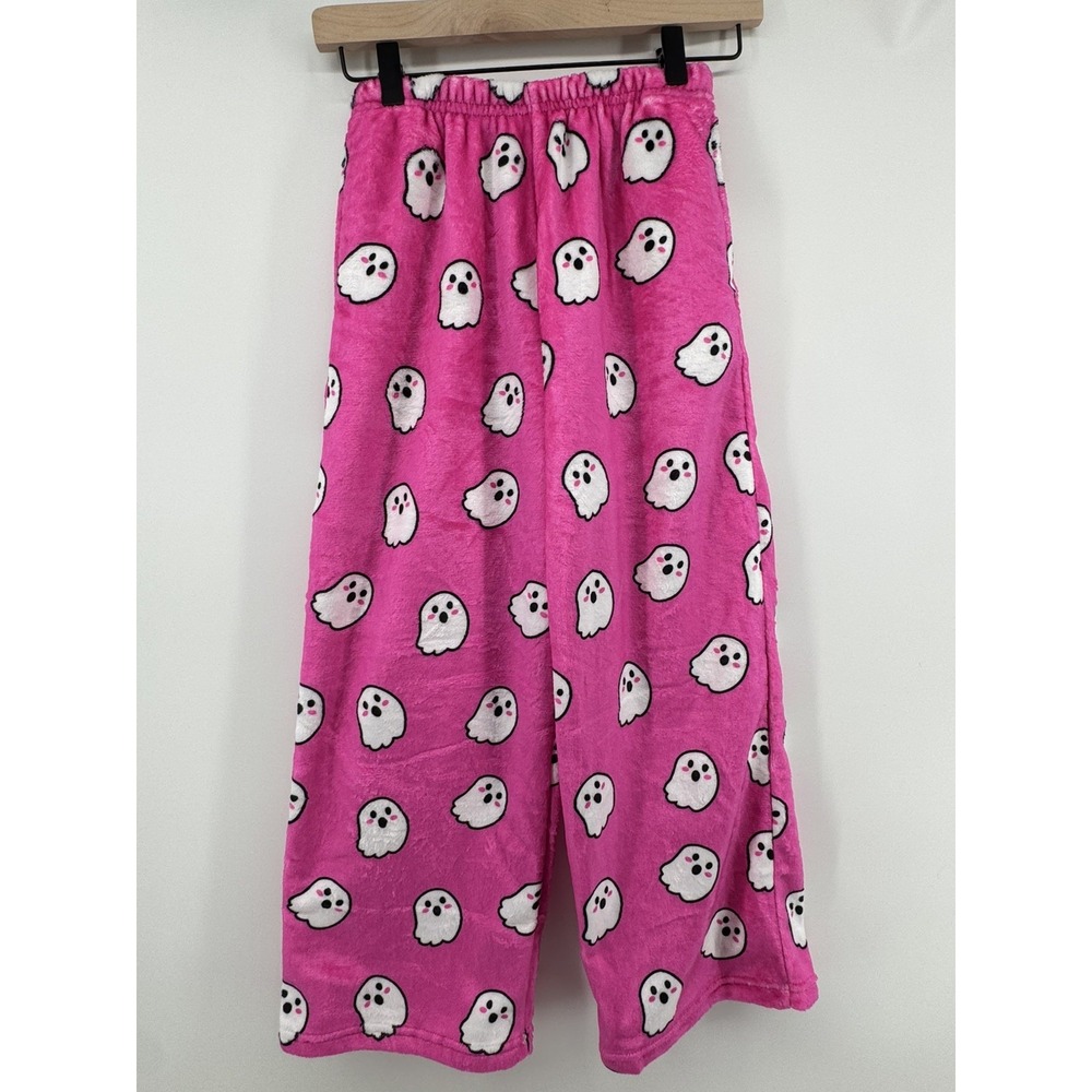 Iscream Halloween Soft Plush Pajama Pants Ghosts size Small (6-8)